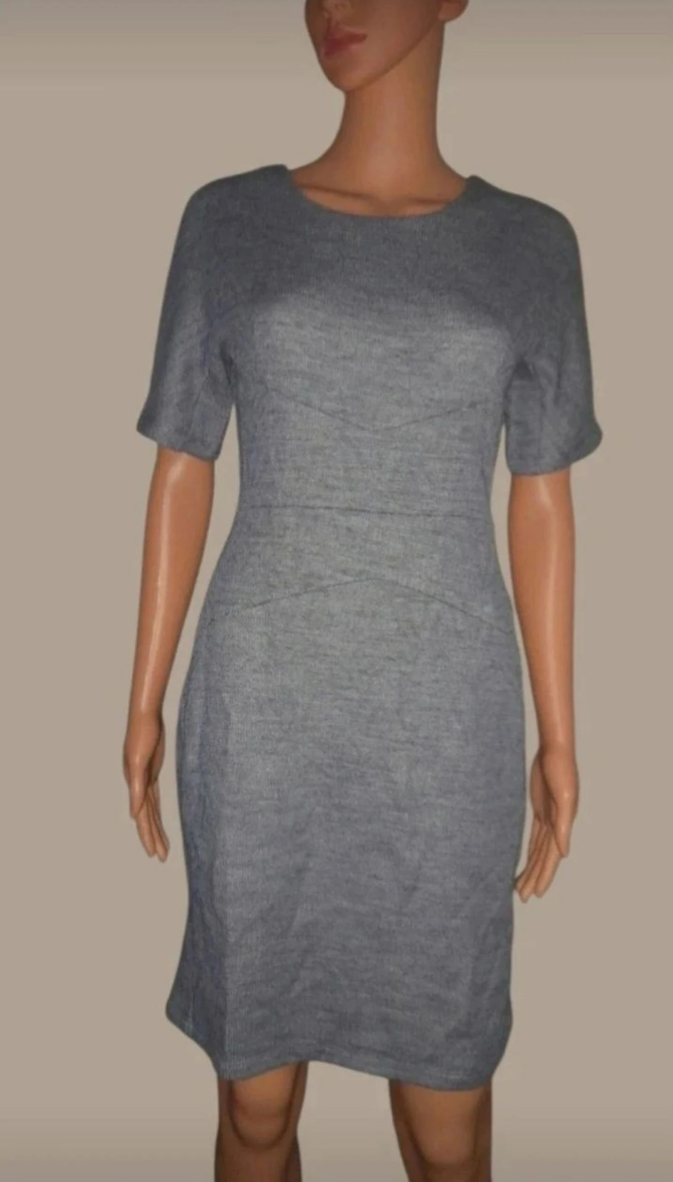 Robe CKS gris taille S